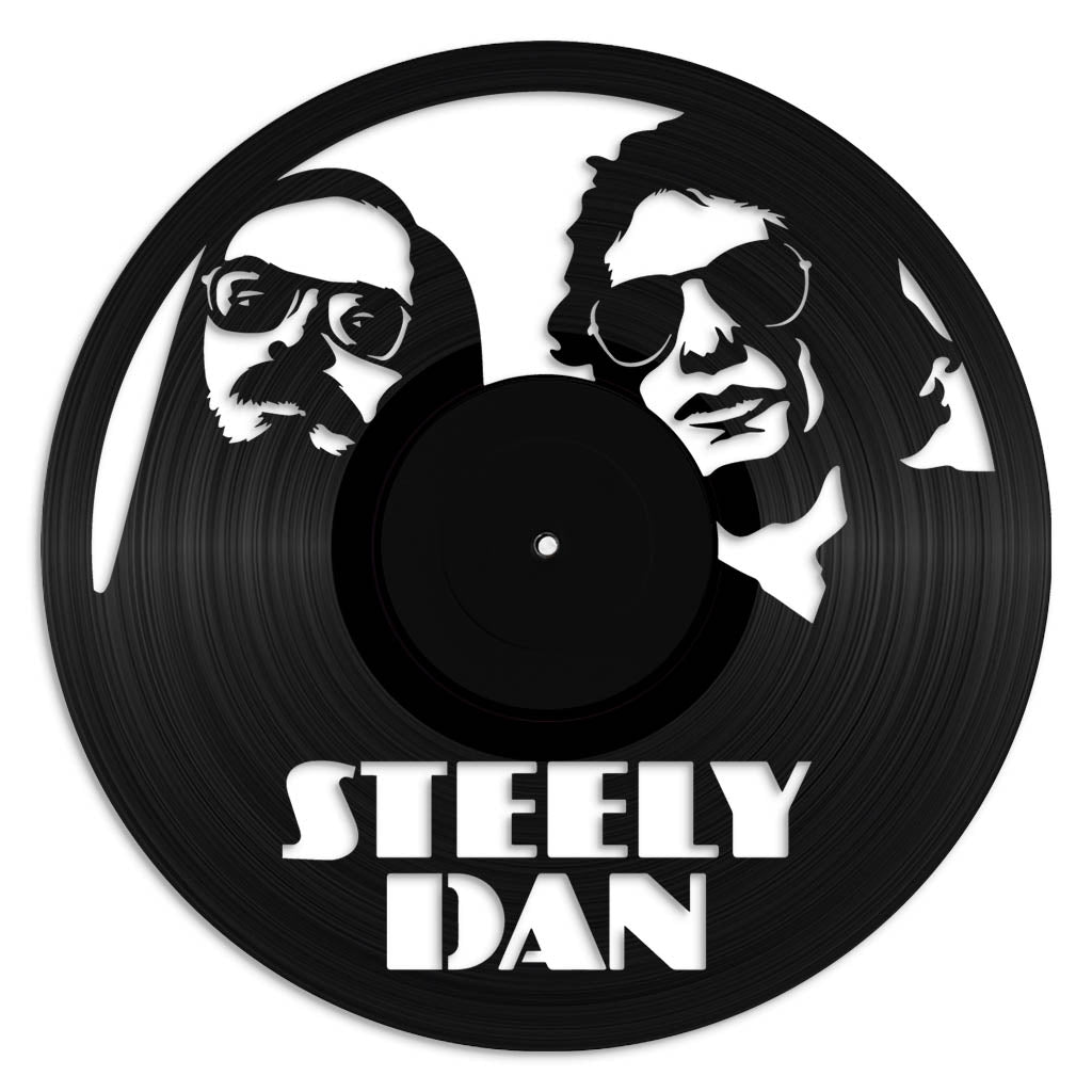 Steely Dan vinyl record art wall hanging