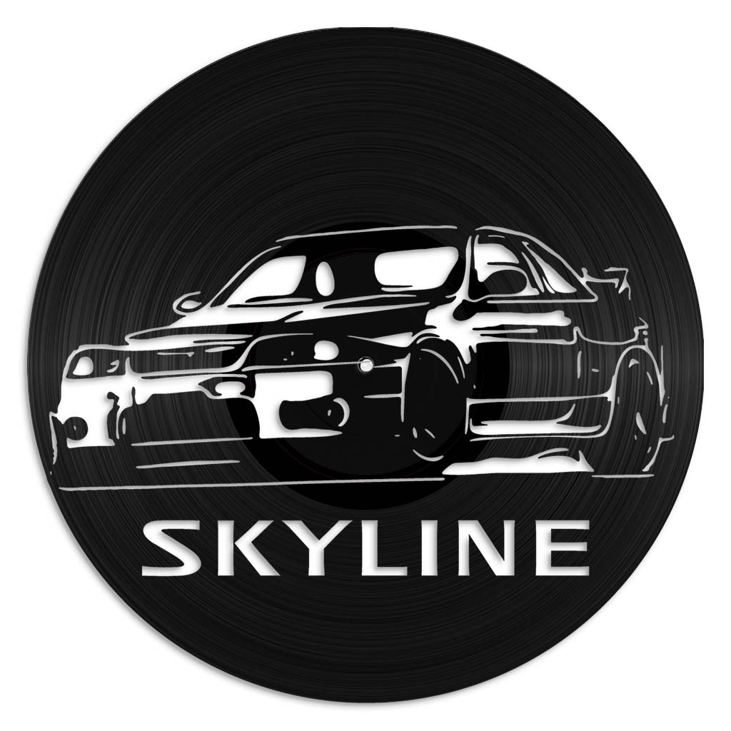 Skyline - revamped-records - vinyl-record-art - nz-made