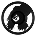 Slash record wall art made from vinyl lp