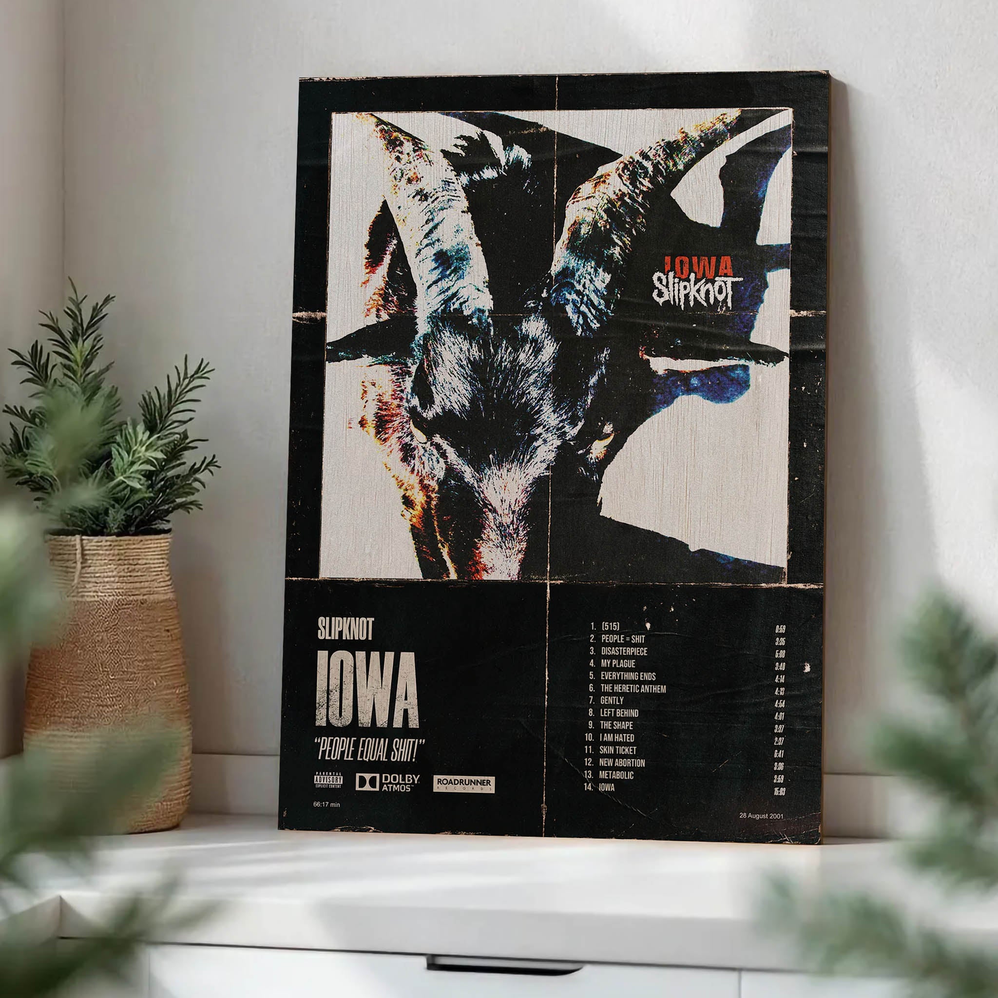 Slipknot · Wood Print