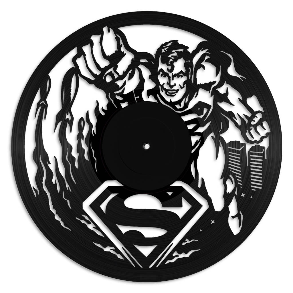 Superman - revamped-records - vinyl-record-art - nz-made