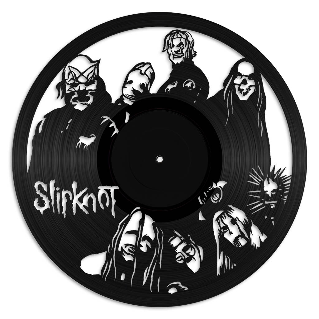 Slipknot music wall art vinyl record design