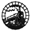 Steam Train - revamped-records - vinyl-record-art - nz-made