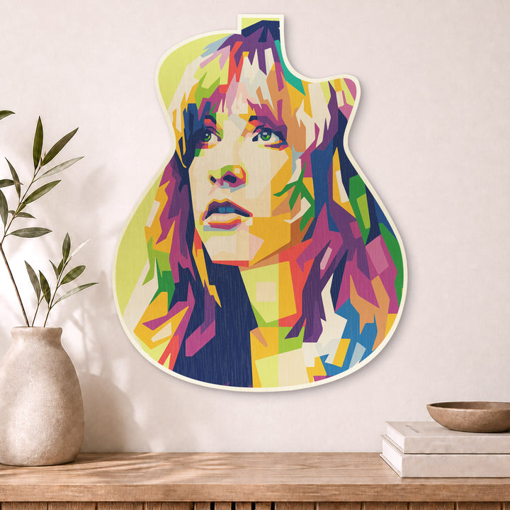 Stevie Nicks · Guitar Wall Art