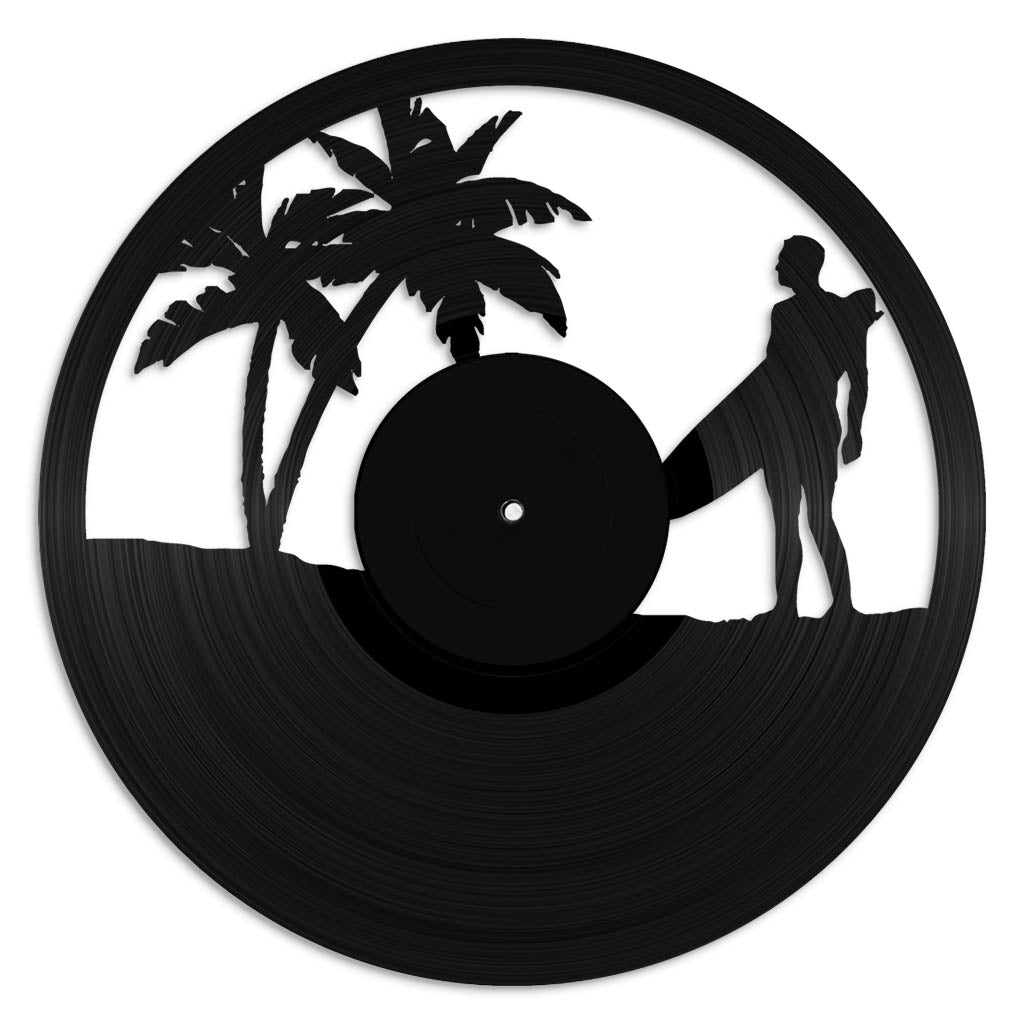 Surfer - revamped-records - vinyl-record-art - nz-made