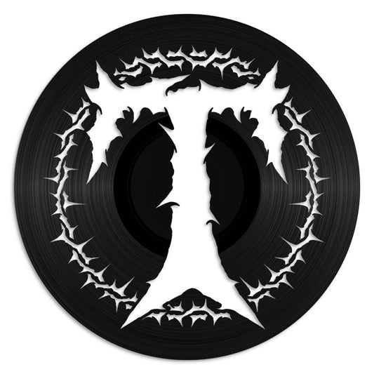 Teraset music wall art vinyl record design