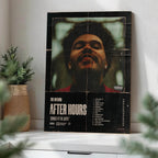 The Weeknd After Hours · Wood Print