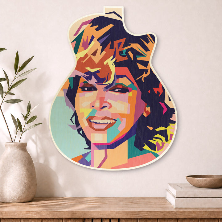 Tina Turner · Guitar Wall Art