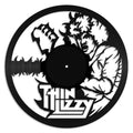 Thin Lizzy vinyl record art wall hanging