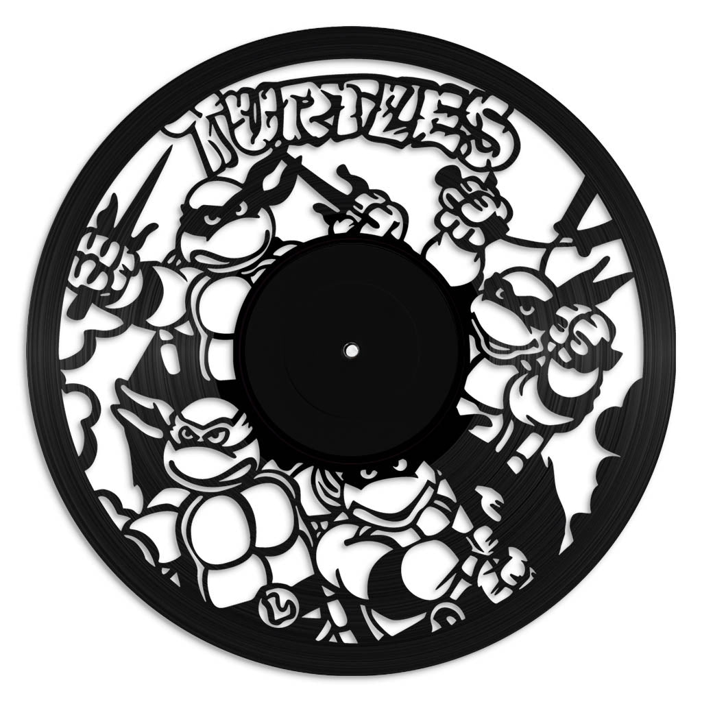Ninja Turtles - revamped-records - vinyl-record-art - nz-made
