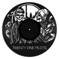 Twenty One Pilots record wall art made from vinyl lp