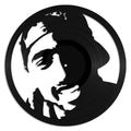 Tupac Shakur record wall art made from vinyl lp