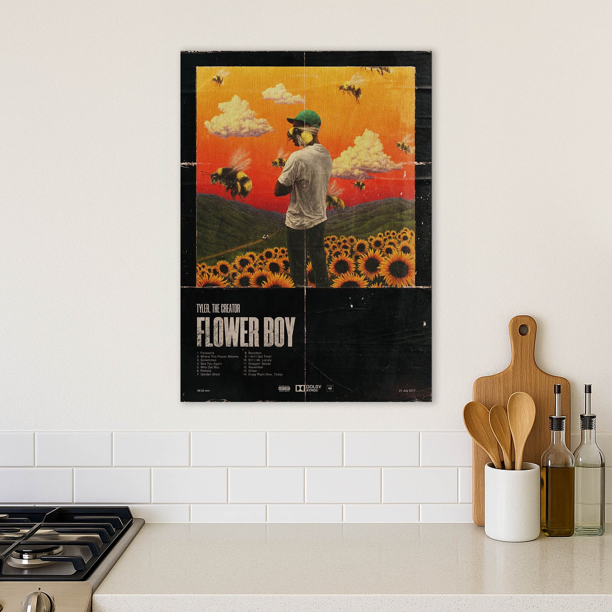 Tyler the Creator · Wood Print - Laser Cut Wood Poster – Revamped