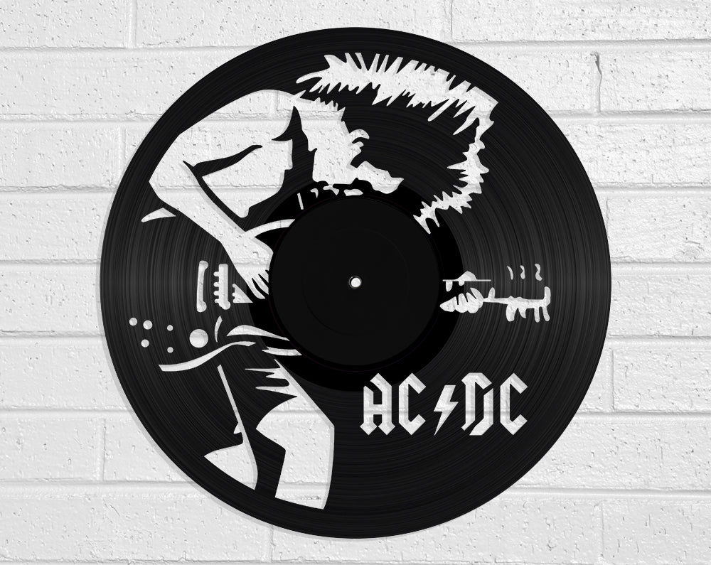 AC/DC Vinyl Record Art By Revamped Records