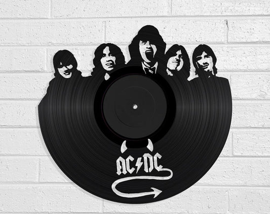 AC/DC - revamped-records - vinyl-record-art - nz-made