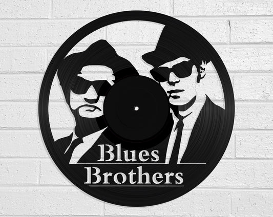 Blues Brothers - revamped-records - vinyl-record-art - nz-made