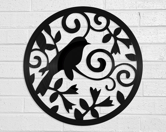 Birdie - revamped-records - vinyl-record-art - nz-made