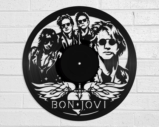 Bon Jovi - revamped-records - vinyl-record-art - nz-made