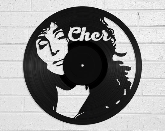 Cher - revamped-records - vinyl-record-art - nz-made