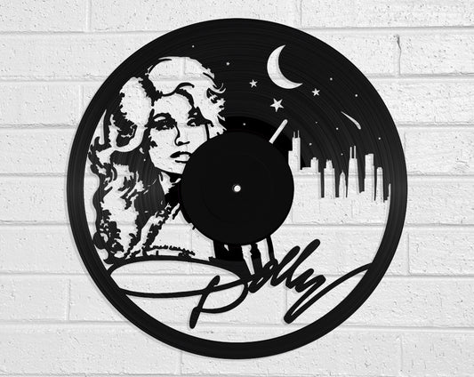 Dolly Parton - revamped-records - vinyl-record-art - nz-made