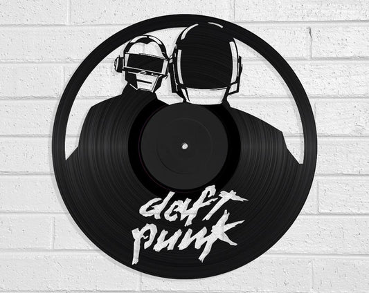 Daft Punk - revamped-records - vinyl-record-art - nz-made