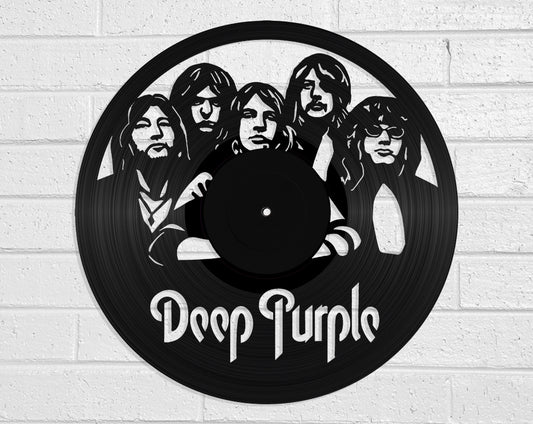 Deep Purple - revamped-records - vinyl-record-art - nz-made