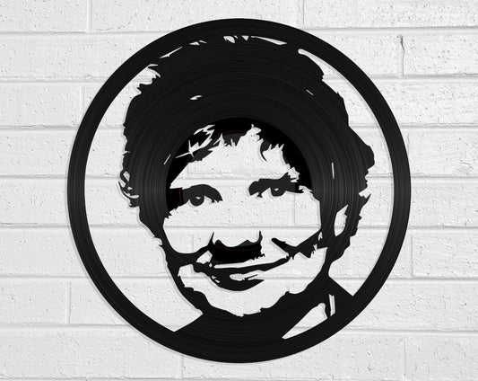 Ed Sheeran - revamped-records - vinyl-record-art - nz-made