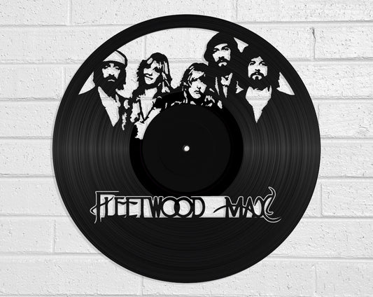 Fleetwood Mac - revamped-records - vinyl-record-art - nz-made