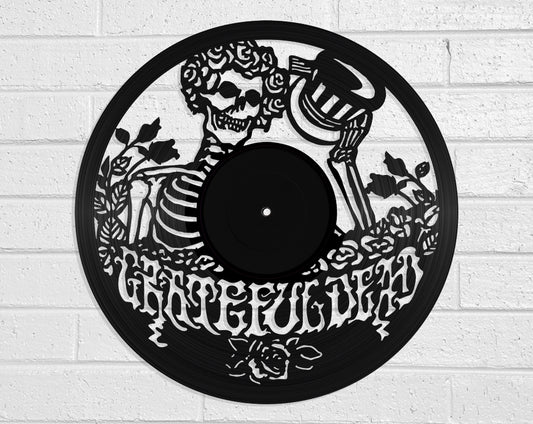 Grateful Dead - revamped-records - vinyl-record-art - nz-made