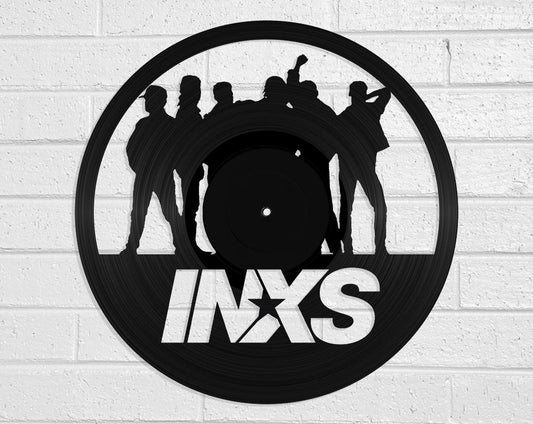 INXS - revamped-records - vinyl-record-art - nz-made