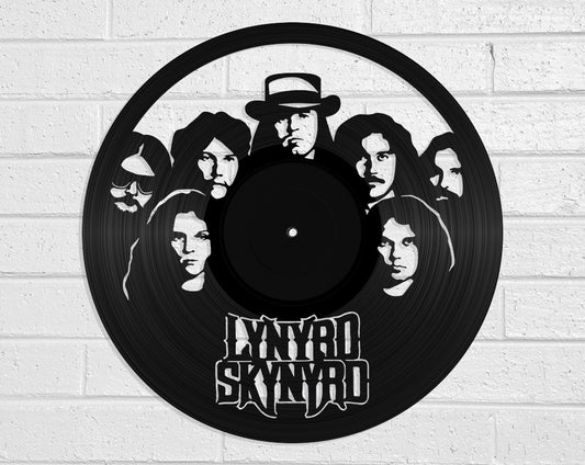 Lynyrd Skynrd - revamped-records - vinyl-record-art - nz-made