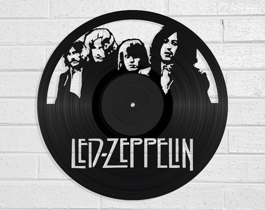 Led Zeppelin - revamped-records - vinyl-record-art - nz-made