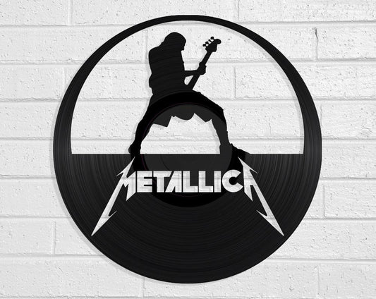 Metallica - revamped-records - vinyl-record-art - nz-made