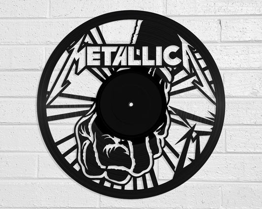 Metallica - revamped-records - vinyl-record-art - nz-made