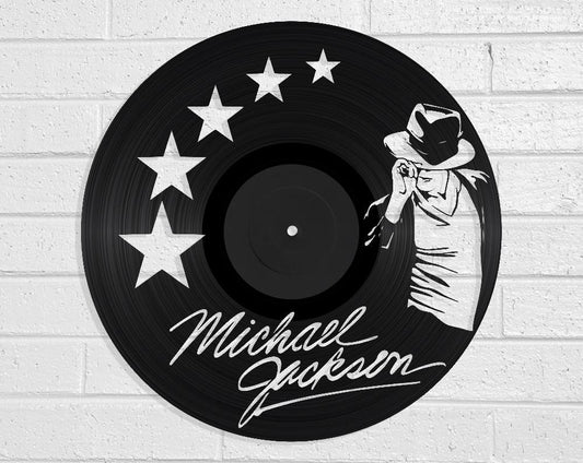 Michael Jackson - revamped-records - vinyl-record-art - nz-made