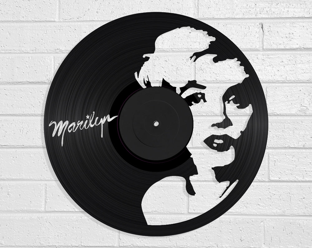 Marilyn Monroe - revamped-records - vinyl-record-art - nz-made
