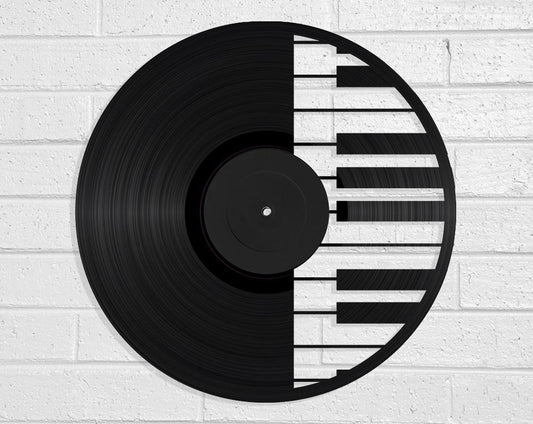 Piano - revamped-records - vinyl-record-art - nz-made