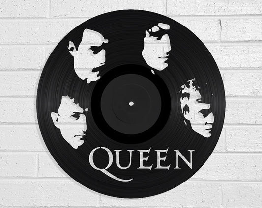 Queen - revamped-records - vinyl-record-art - nz-made