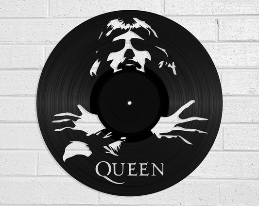 Queen - revamped-records - vinyl-record-art - nz-made