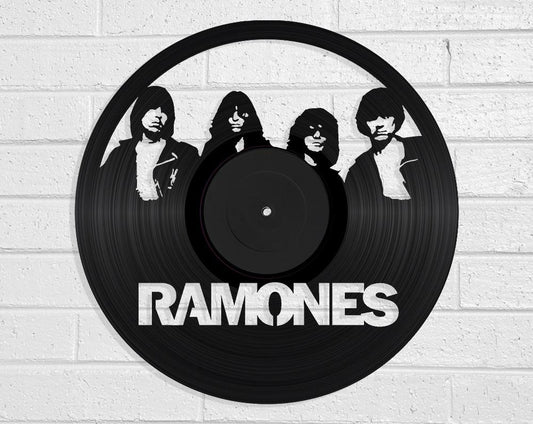 Ramones - revamped-records - vinyl-record-art - nz-made