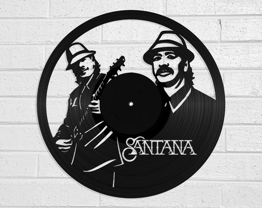 Santana - revamped-records - vinyl-record-art - nz-made