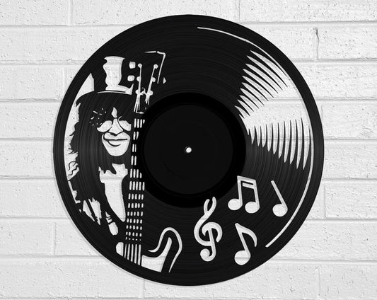 Slash - revamped-records - vinyl-record-art - nz-made