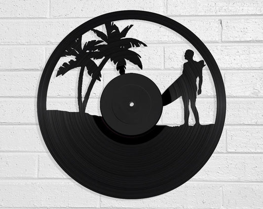 Surfer - revamped-records - vinyl-record-art - nz-made