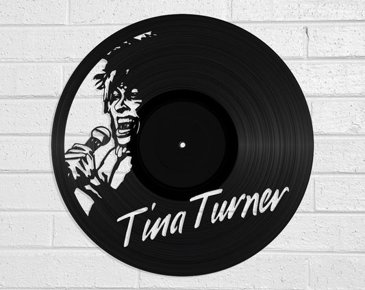 Tina Turner - revamped-records - vinyl-record-art - nz-made