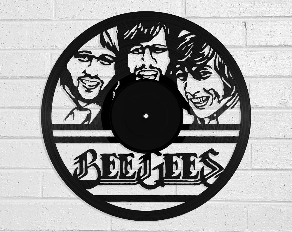 Bee Gees - revamped-records - vinyl-record-art - nz-made